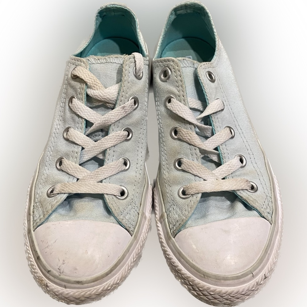 Converse All Star Light Blue Chucks Size Kids 2